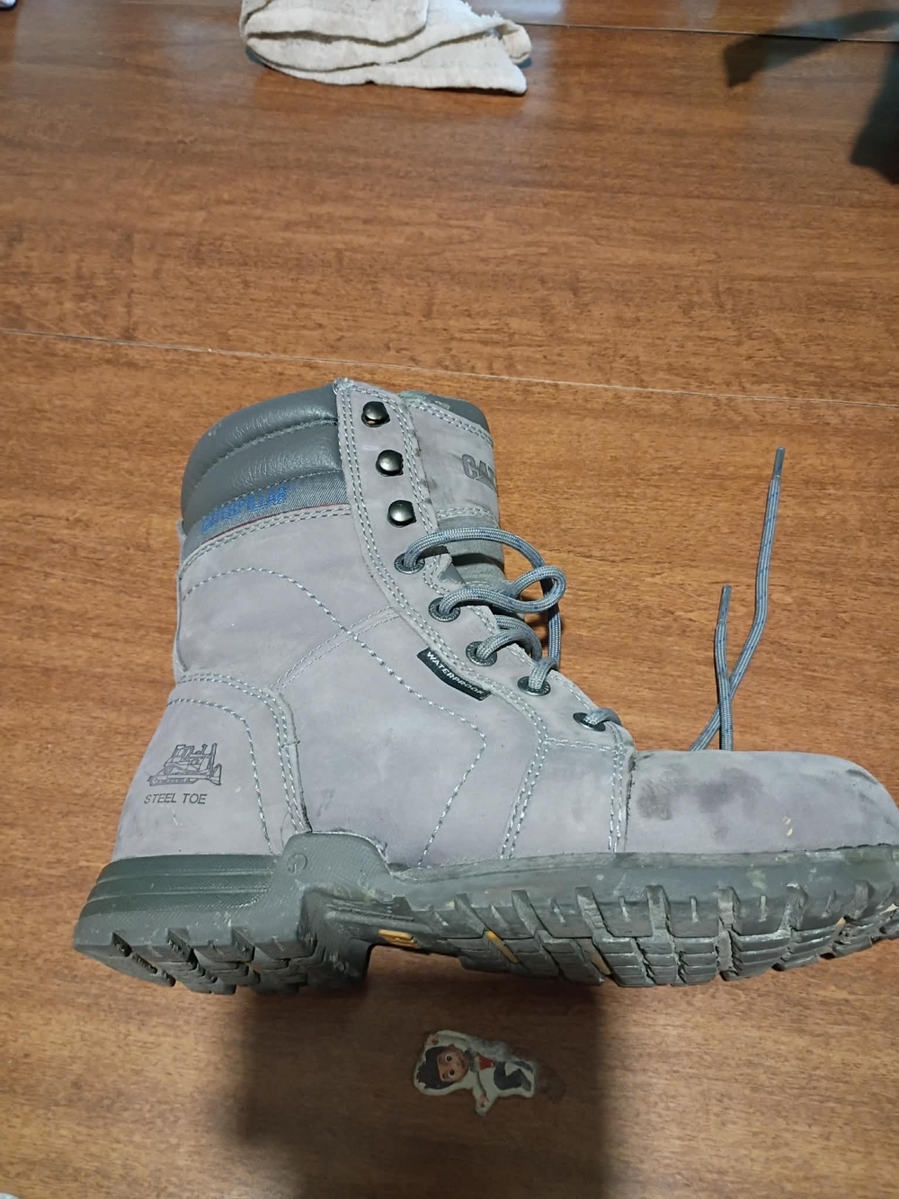 Women's Echo Waterproof Steel Toe Work Boot - Picture 4 of 8